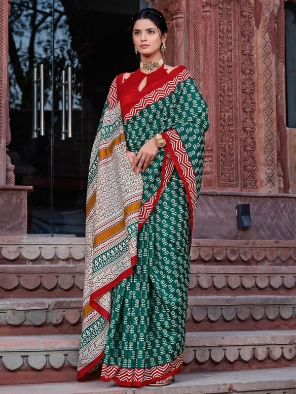 Regal Heritage - Handwoven Ethnic Saree